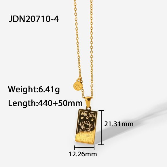 Athena Zodiac Necklace - Picture 7 of 15